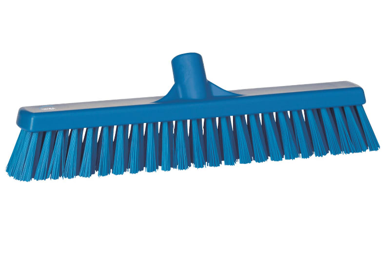 GULVBØRSTE, 410 MM, BLØT/STIV BLÅ