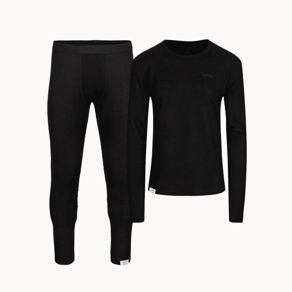 TUFTE ACTIVE THERMAL SET HERRE, SORT