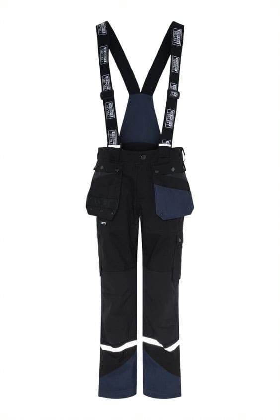 LYNGSØE SKALLBUKSE M/SELER SORT/MARINE