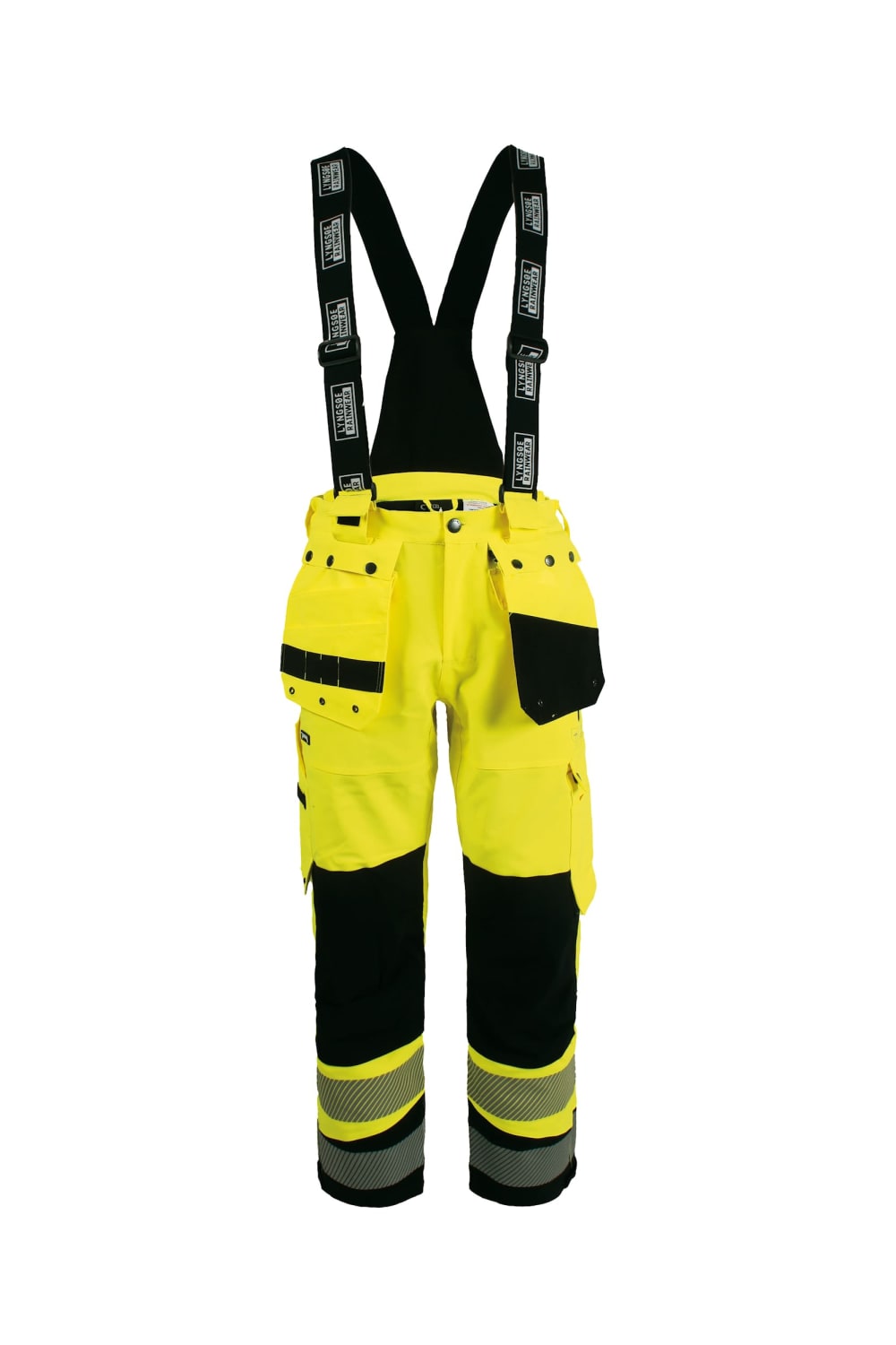 LYNGSØE SKALLBUKSE GUL/SORT KL.2