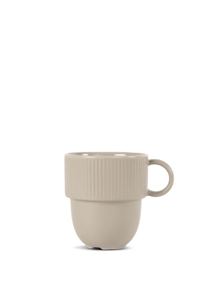 SAGAFORM INKA KOPP MED HANK, BEIGE