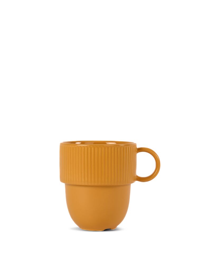 SAGAFORM INKA KOPP MED HANK, GUL