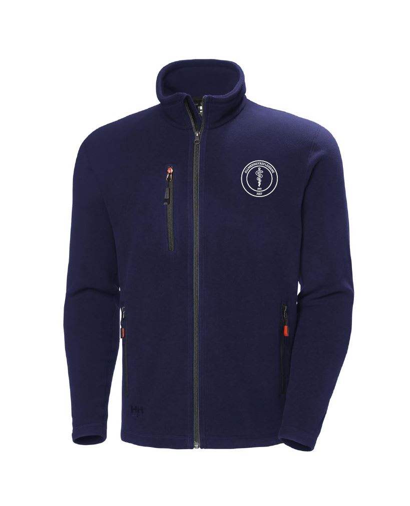 AS HELLY HANSEN OXFORD MID-LAYER RECYCLED FLEECE JACKET BLÅ