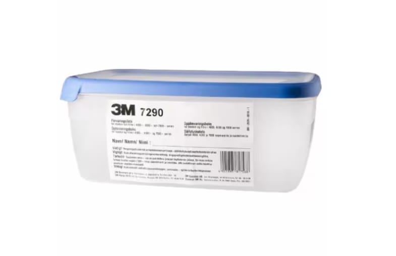 3M OPPBEVARINGSBOKS TIL GJENBRUKBAR STØVMASKE