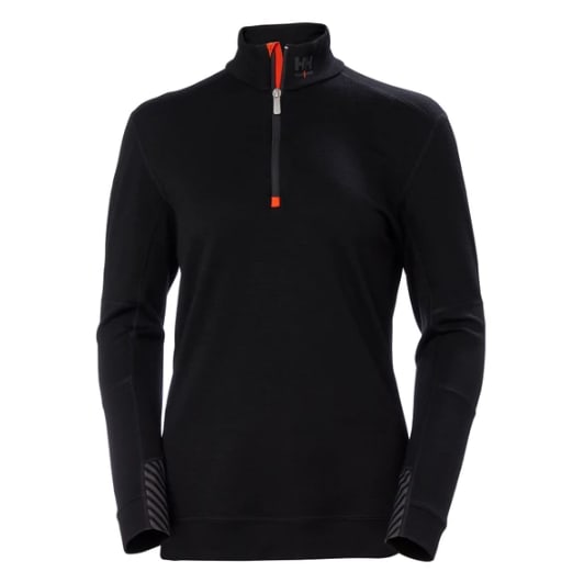 HELLY HANSEN LIFA DAME MERINO HALF ZIP SORT