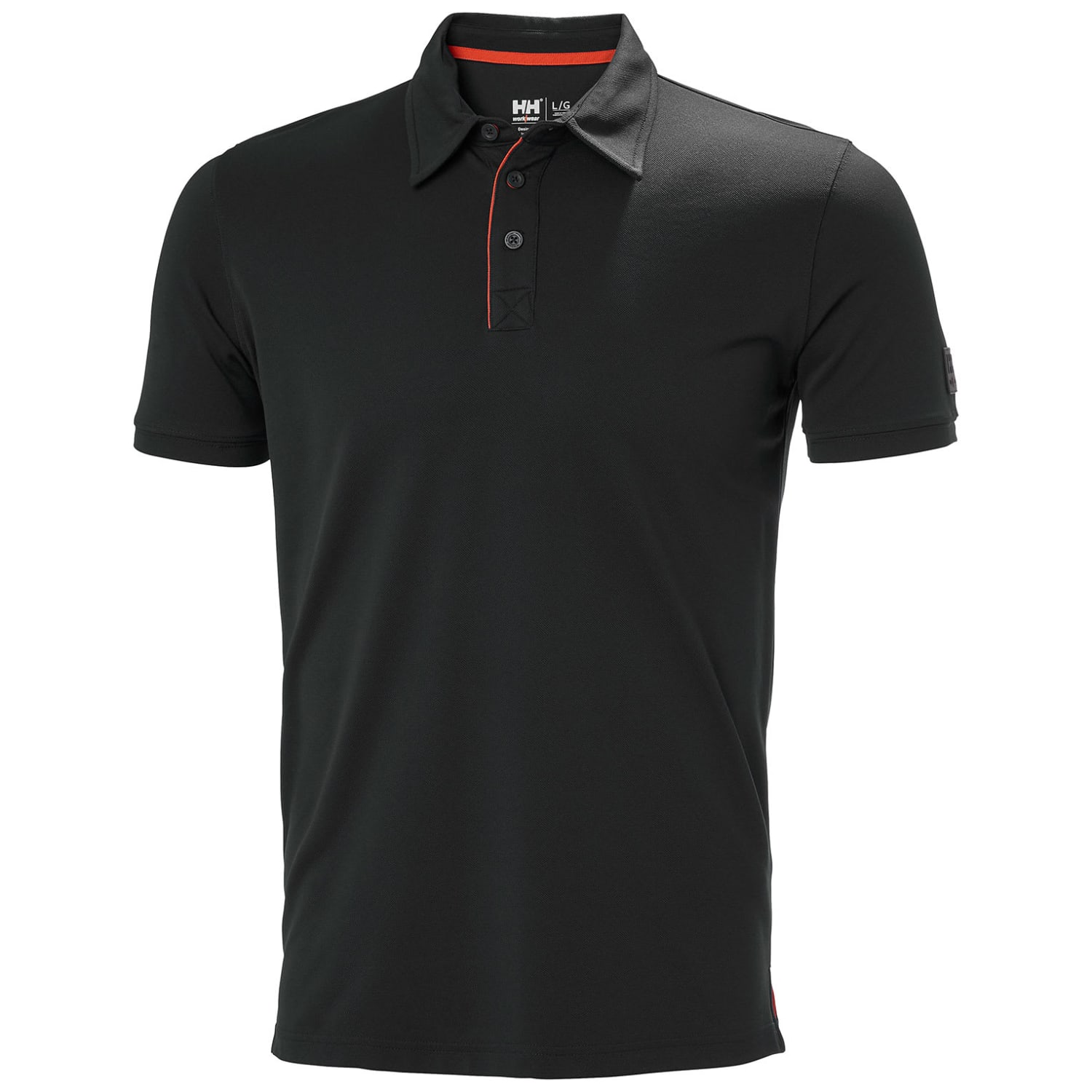 HELLY HANSEN KENSINGTON TECH POLO, SORT