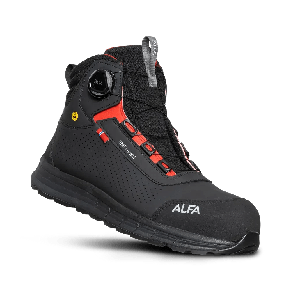 ALFA GNIST AWS MED VERN, SORT