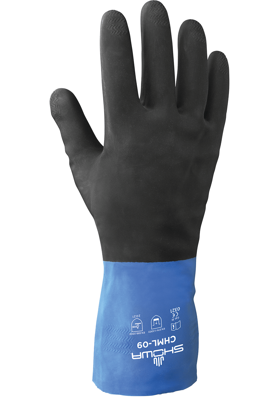 SHOWA LATEXHANSKE, DYPPET I NEOPREN, 0,66 MM TYKK