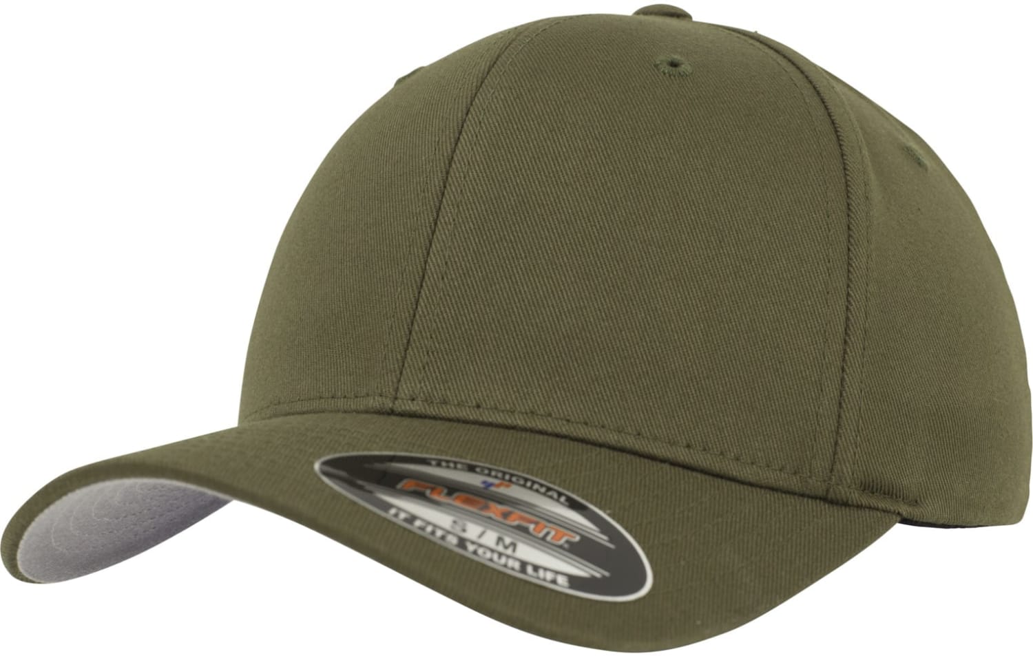 FLEXFIT WOOLY COMBED, GRØNN