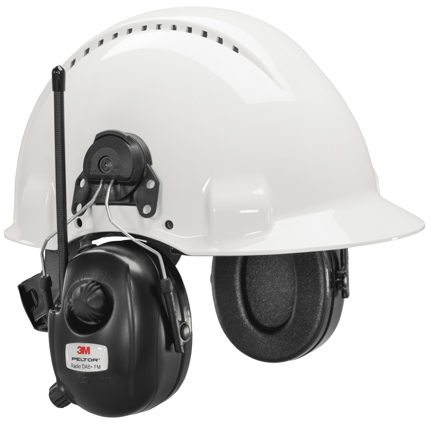PELTOR HØRSELVERN M/DAB TIL HJELM