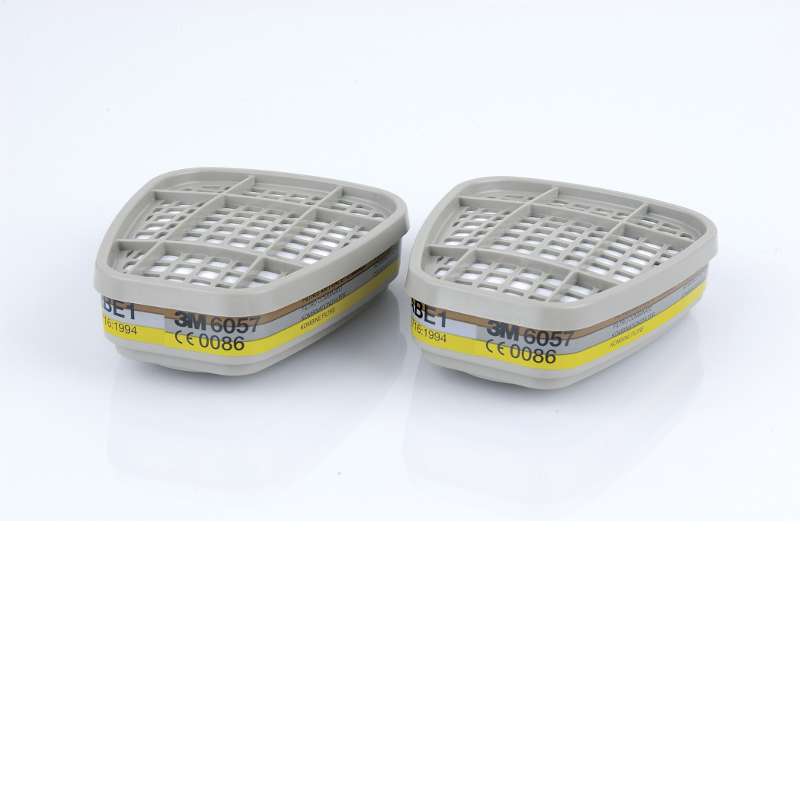 3M FILTER TIL HALVMASKE MOT ORG- UORG.DAMPER (ESKE AV 4 PAR)