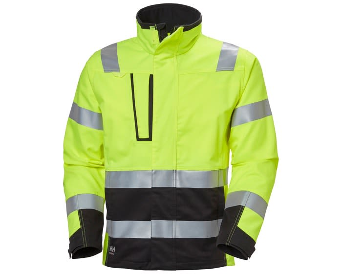 HELLY HANSEN ALNA 2.0 HIGH VIS WORK JACKET GUL