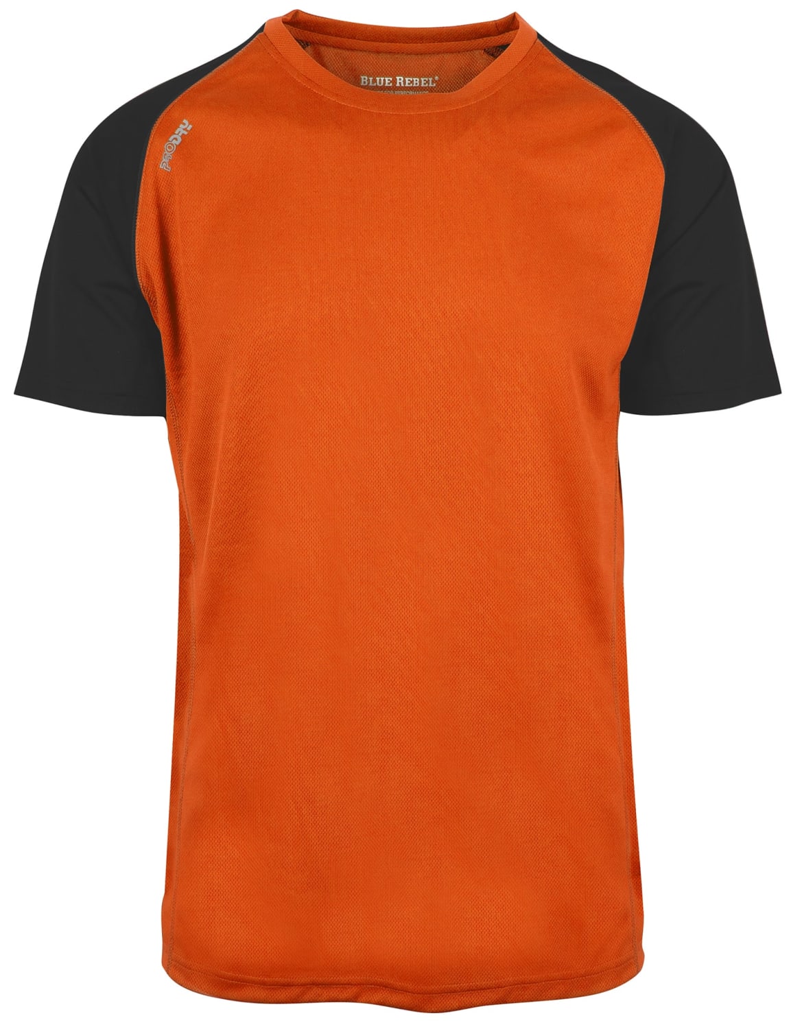 YOU DRAGON KONTRAST T-SKJORTE, ORANGE/SORT