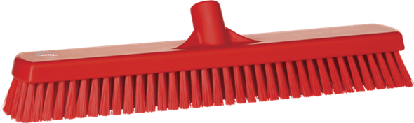 GULVBØRSTE, 470 MM, STIV RØD