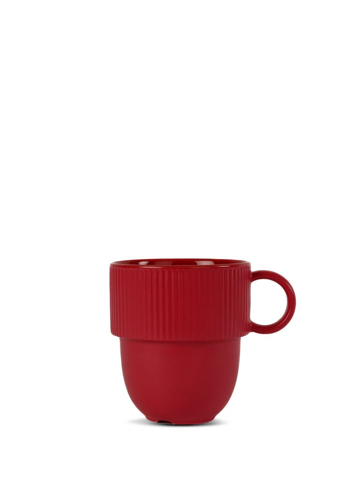 SAGAFORM INKA KOPP MED HANK, RØD