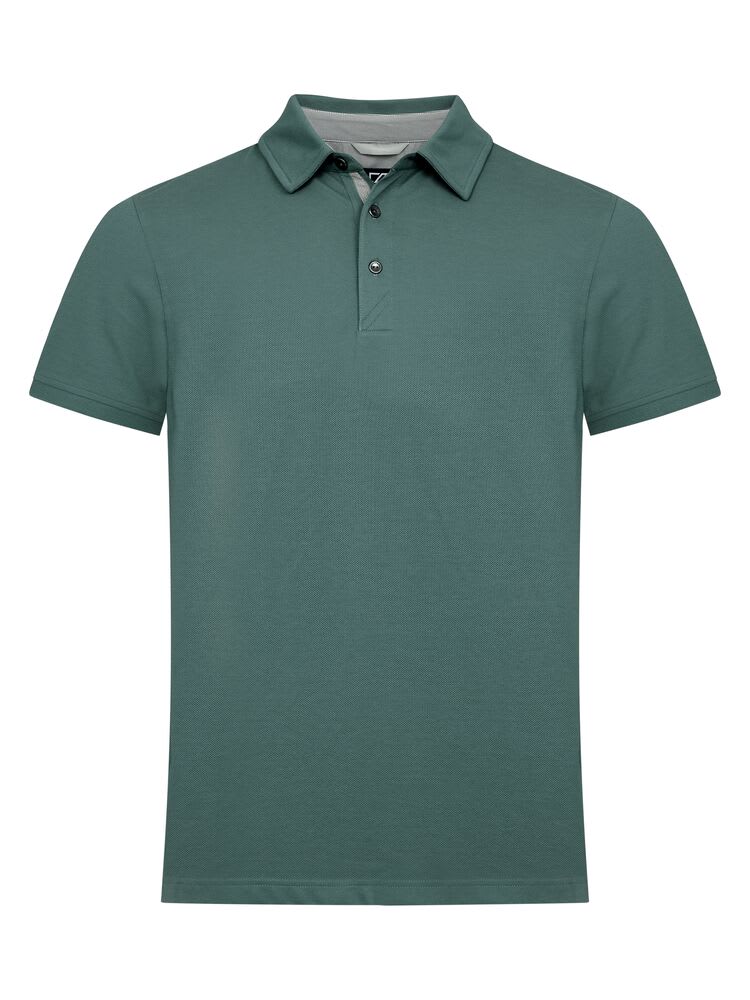 CUTTER & BUCK ADVANTAGE PREMIUM POLO MEN, PINE GREEN