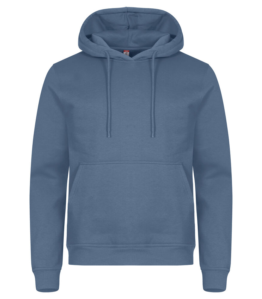 CLIQUE MIAMI HOODY, STEEL BLUE