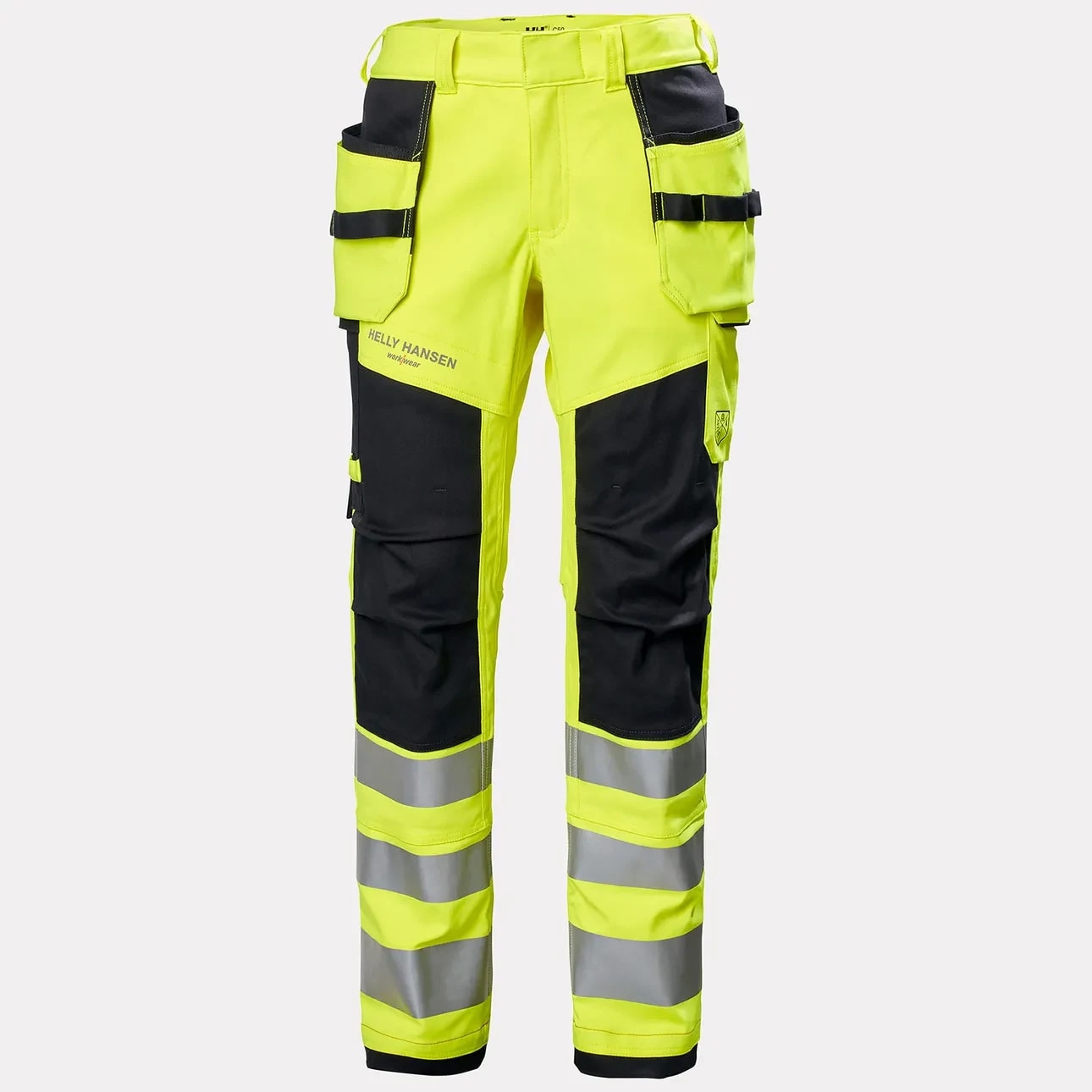 HELLY HANSEN FYRE HÅNDVERKERBUKSE KL2, GUL