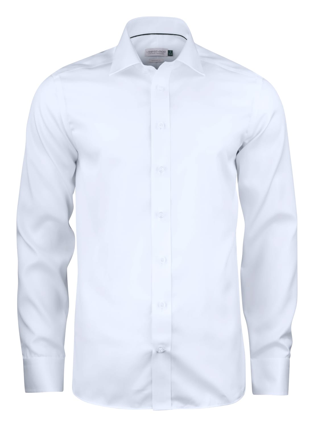 JH&F GB01 TWILL REGULAR, HVIT