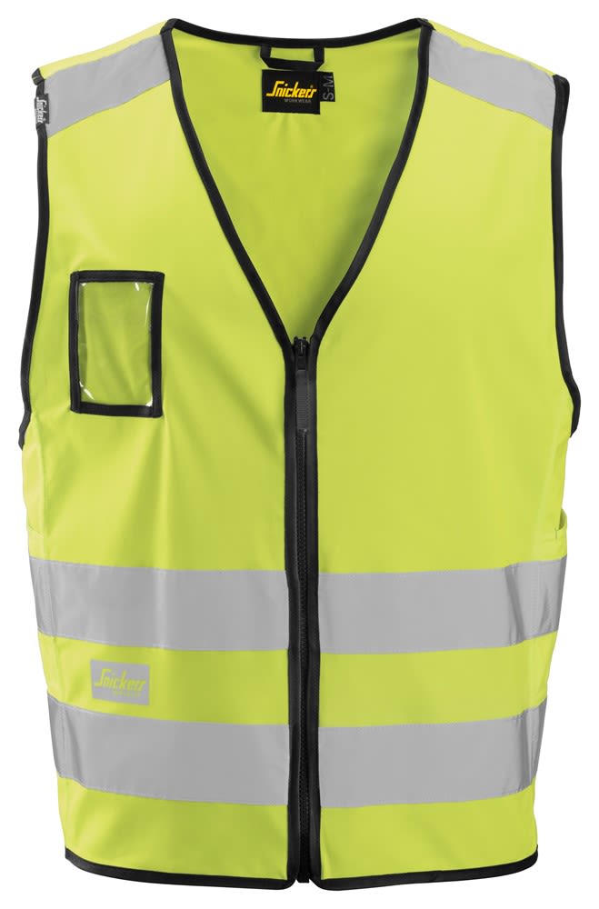 SNICKERS HIGH-VIS VEST KL.2, GUL