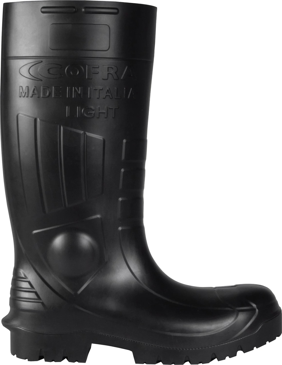 COFRA VERNEGUMMISTØVEL LIGHT BLACK S5S