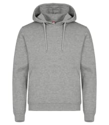 CLIQUE MIAMI HOODY, GREY MELANGE