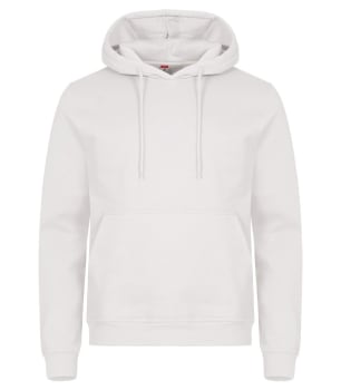CLIQUE MIAMI HOODY, HVIT