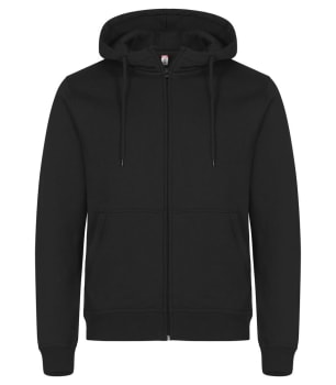 CLIQUE MIAMI HOODY FULL ZIP, SORT