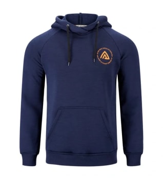 ACLIMA FLEECEWOOL V2 HOODIE HERRE, MARINE