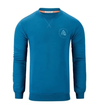 ACLIMA FLEECEWOOL V2 CREWNECK HERRE, KONGEBLÅ