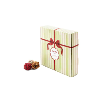 ESKE MED TRYKK, FYLT MED TRØFFEL I 3 SMAKER