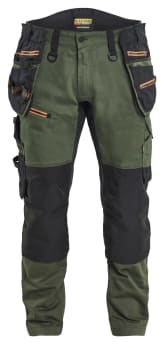 BLÅKLÄDER HÅNDVERKSBUKSE STRETCH STRIKER, GRØNN