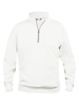 CLIQUE GENSER MED ZIP HVIT