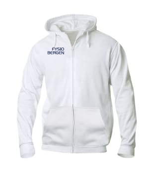 FYSIO BERGEN CLIQUE HETTEJAKKE, HVIT