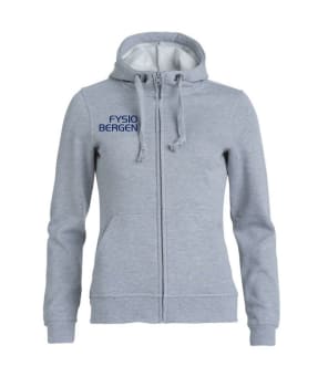 FYSIO BERGEN CLIQUE HETTEJAKKE, DAME GRÅ