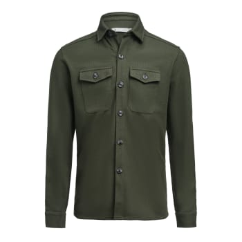 JAMES HARVEST HICKSVILLE OVERSHIRT, GRØNN
