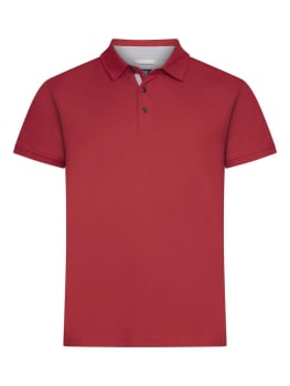 CUTTER & BUCK ADVANTAGE PREMIUM POLO MEN, RØD