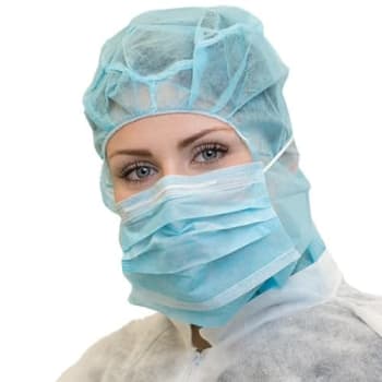 ASTRO CAP M/INTEGRERT ENG.MASKE, LYS BLÅ (100 STK)