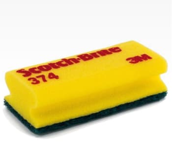 SVAMP M/GRØNN SKRUBBER 70X150MM, KART A 100 STK.