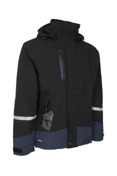 LYNGSØE SKALLJAKKE SORT/MARINE