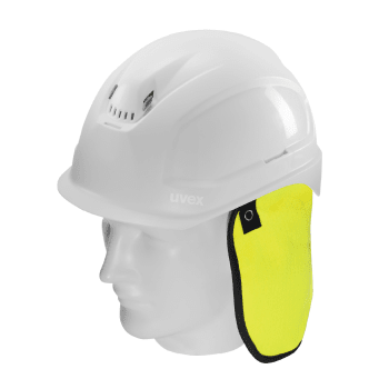 UVEX NAKKEBESKYTTELSE TIL HJELM, GUL