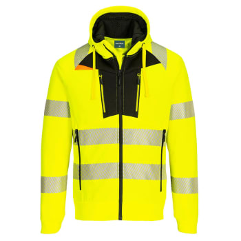 PORTWEST DX4 HI-VIS HETTEJAKKE, GUL