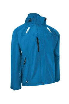 LYNGSØE PUSTENDE REGNJAKKE, BLÅ