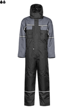 LYNGSØE FORET KJELEDRESS, SORT/GRÅ