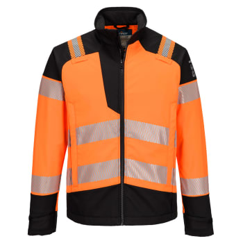 PORTWEST PW3 MODAFLAME SOFTSHELL HI-VIS MULTINORM FR-JAKKE