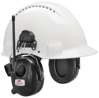 PELTOR HØRSELVERN M/DAB TIL HJELM