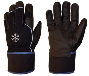 VINTERFORET PU-HANSKE M/MANSJETT, VANTETT, STR.11