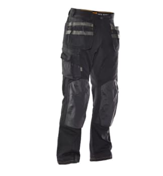 JOBMAN 2164 HÅNDVERKSBUKSE STRETCH SORT
