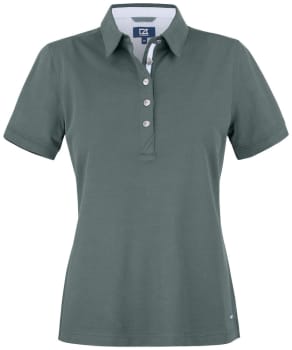 CUTTER & BUCK ADVANTAGE PREMIUM POLO LADIES GRÅ