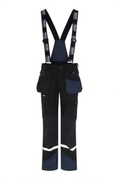 LYNGSØE SKALLBUKSE M/SELER SORT/MARINE